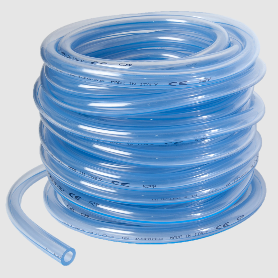 PVC Milk Tube CE Blue Line – 25m