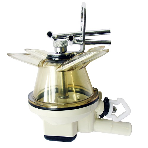 Milchsammelstück, komplett, passend für BouMatic Flo-Star Standard mit Absperrung | 00439100