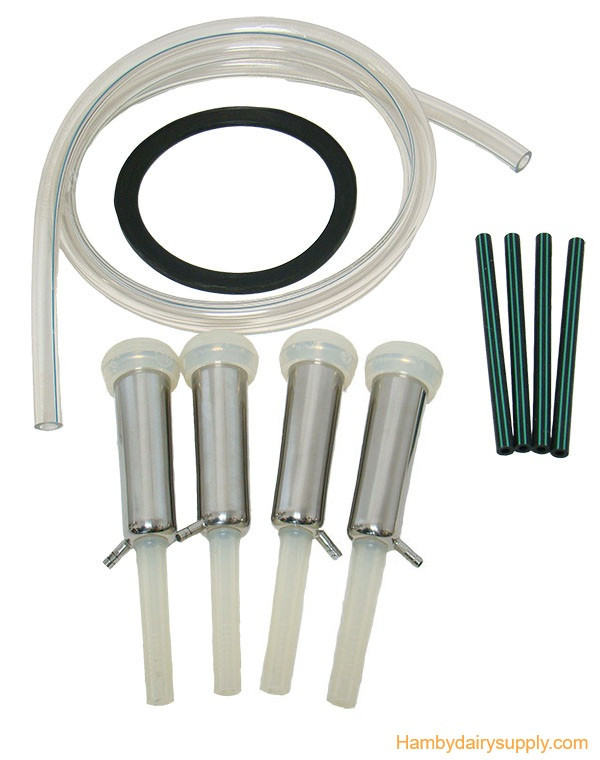 Spare Parts Kit for Surge® Bucket - Clear Silicone Standard Bore Inflations 7750-2902-451