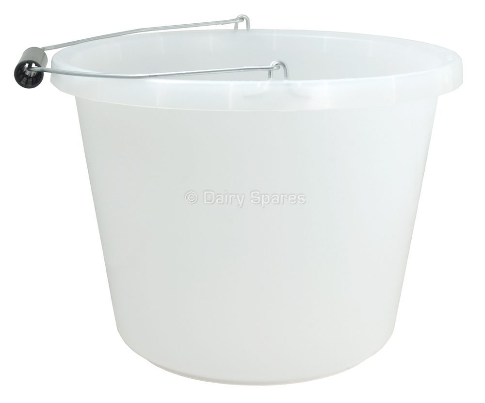 Calf Bucket Flexible and Durable Opaque 10ltr – BUF02W BUF02W