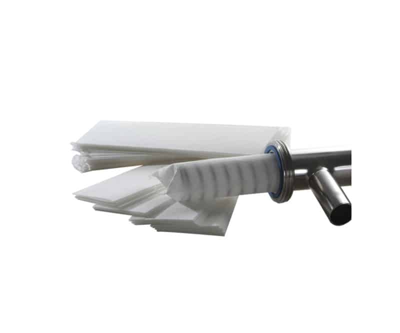 Compatible GEA Westfalia Milk Filter Sleeve 850mm x 230mm 100 pack KFM9033