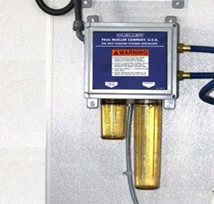 Water Works Box for Mueller-Matic Washer - with detergent and acid jars