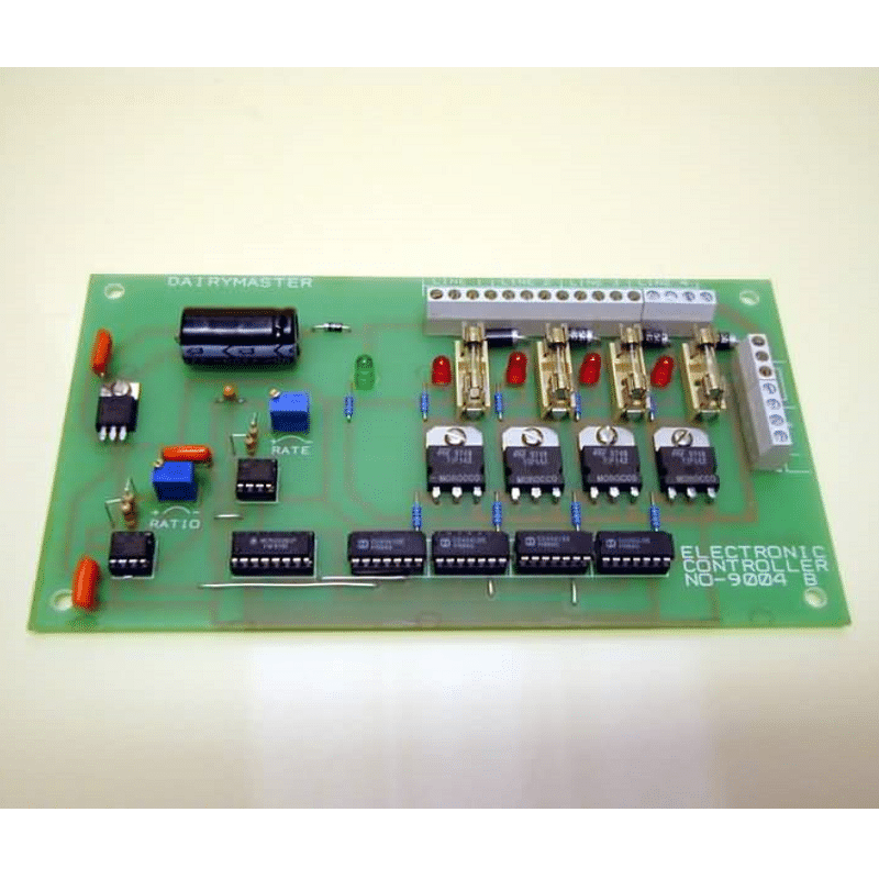 Dairymaster pulsation controller 4 output pcb