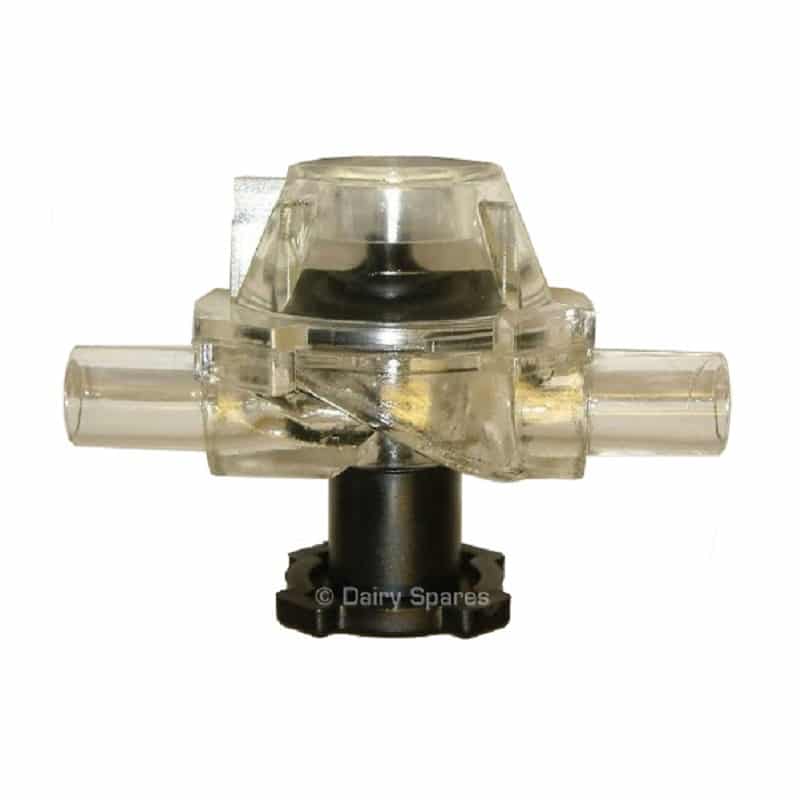 Diaphragm valve for jar parlour – vented