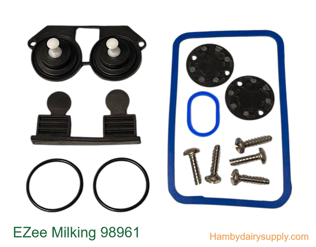 15 piece repair kit for new style Delaval Delatron Pulsator 816-449-1314