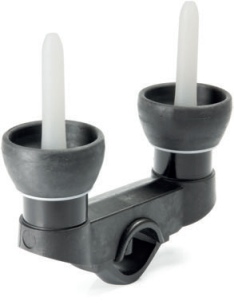 Spülaufnahme passend für DeLaval "Candle", komplett