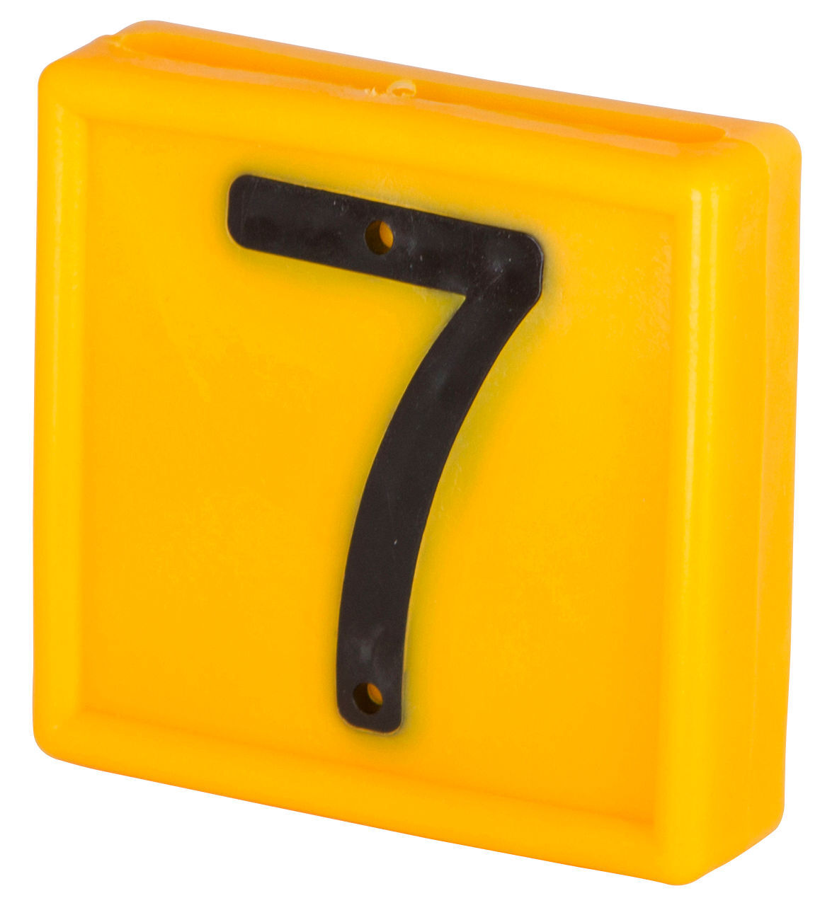Nummernblock für Halsmarkierungsband, gelb | 10er Pack 7160-5837-370
