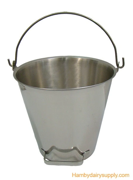 16 Quart Stainless Steel Pail with Pouring handle