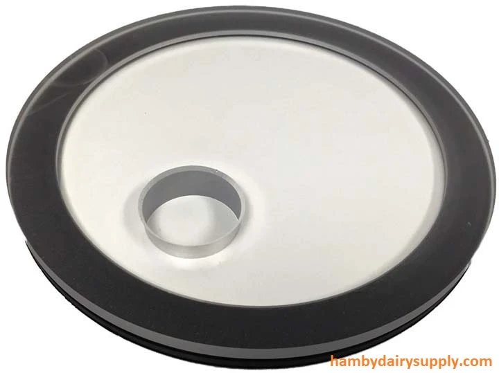 Replacement plexi Receiver Lid 10 inch with 1.5 probe hole 4999-1070-273