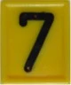 Collar number 7 (box of 10) 7160-5837-370
