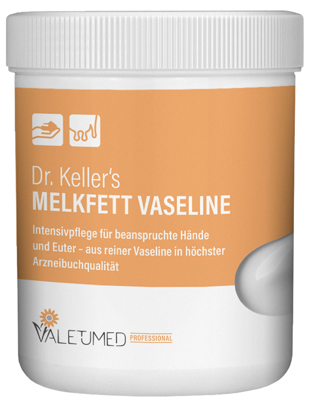 Melkfett Dr. Keller reine Vaseline | 500 ml