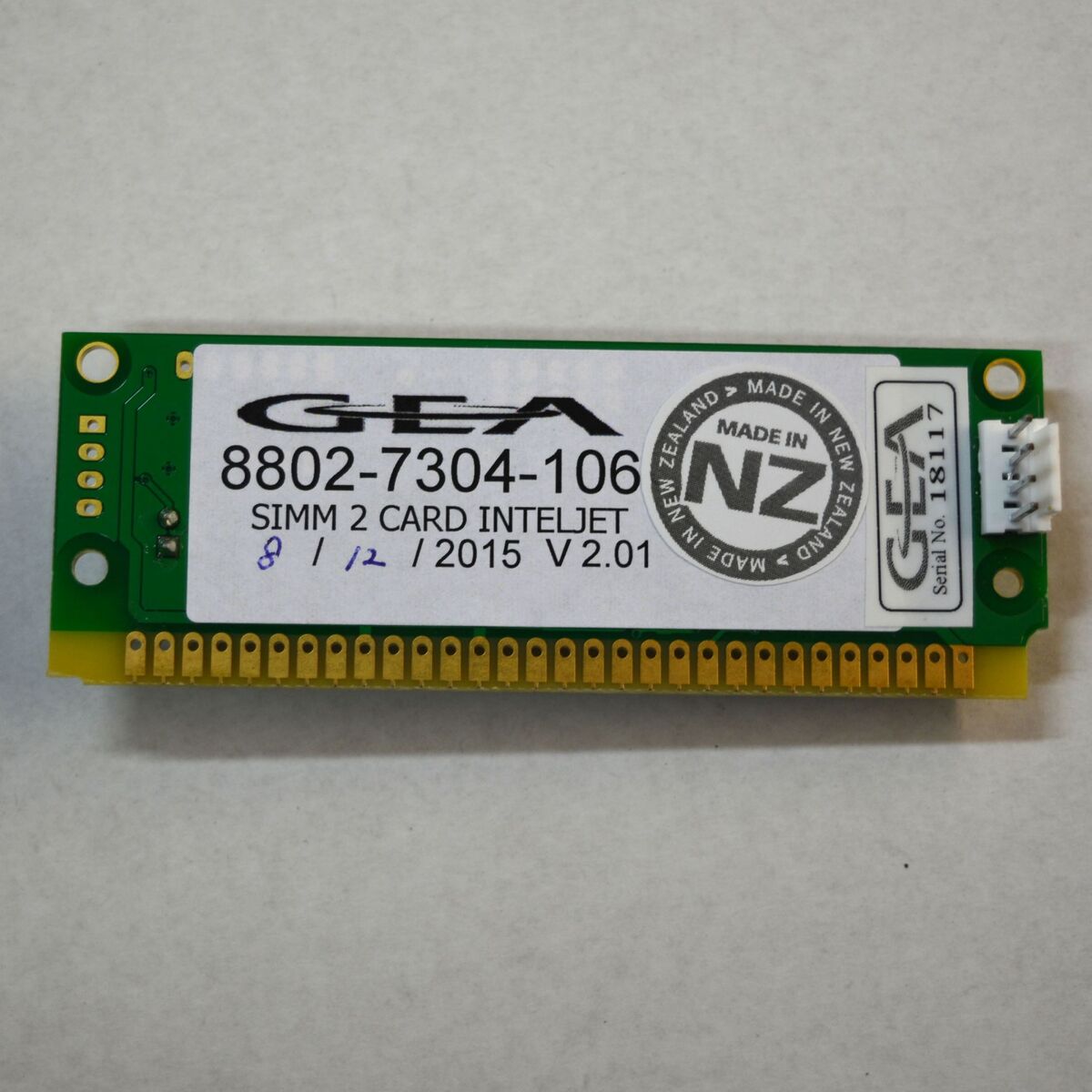SIMM 2/3 Card Inteljet/Airjet 8802-7304-106