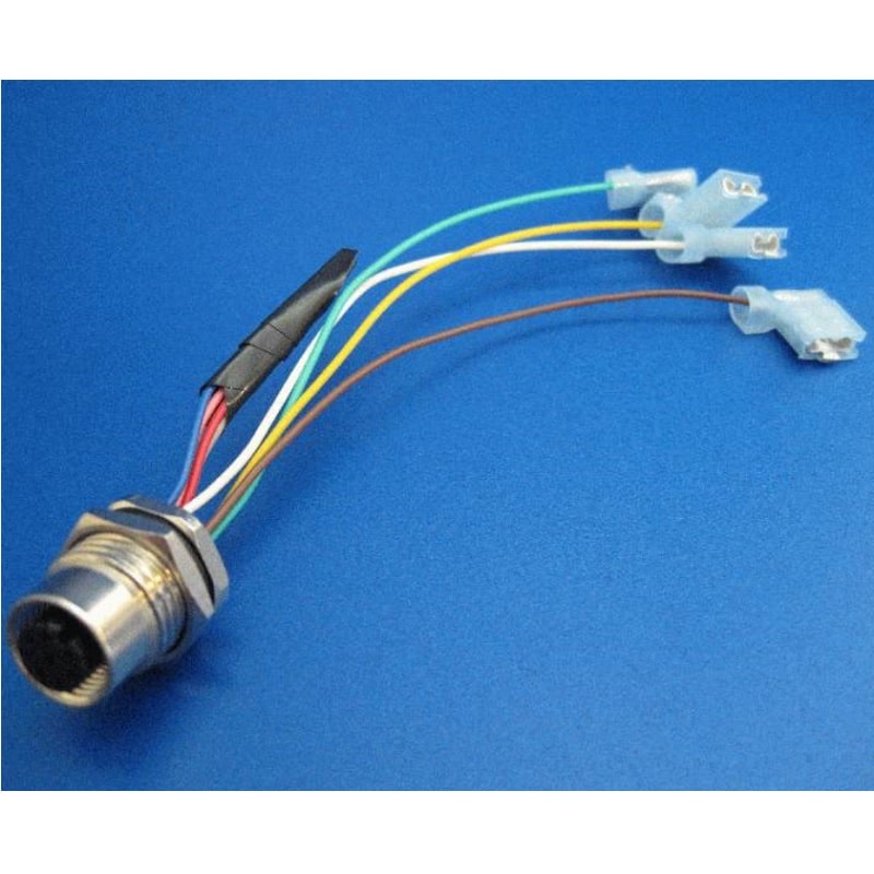 Dairymaster diversion 8pin loom (wires and surface mounting socket)