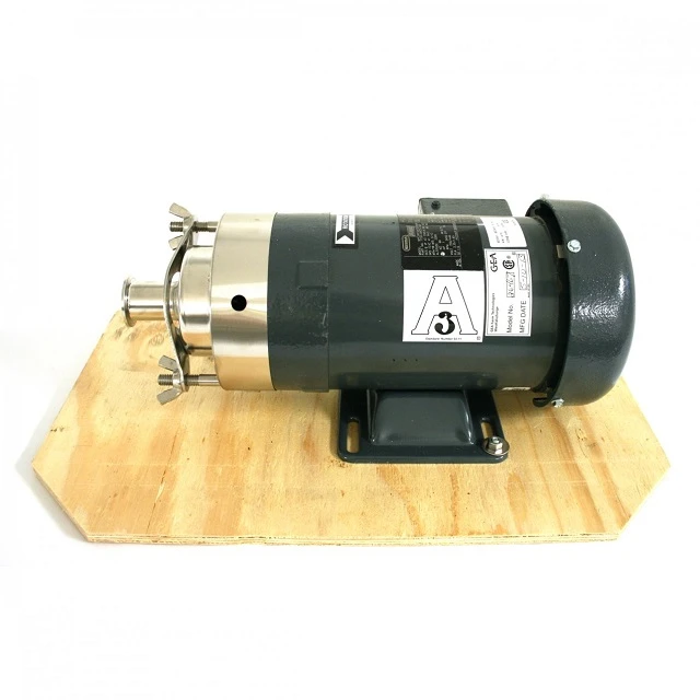 1 HP GEA Surge Milk Pump - 3 phase 1.5 * LH * TriClamp outlet 7750-0026-464