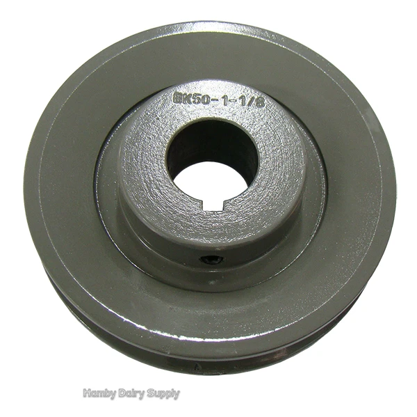 4.75 OD x 1 1/8 inch shaft MOTOR PULLEY