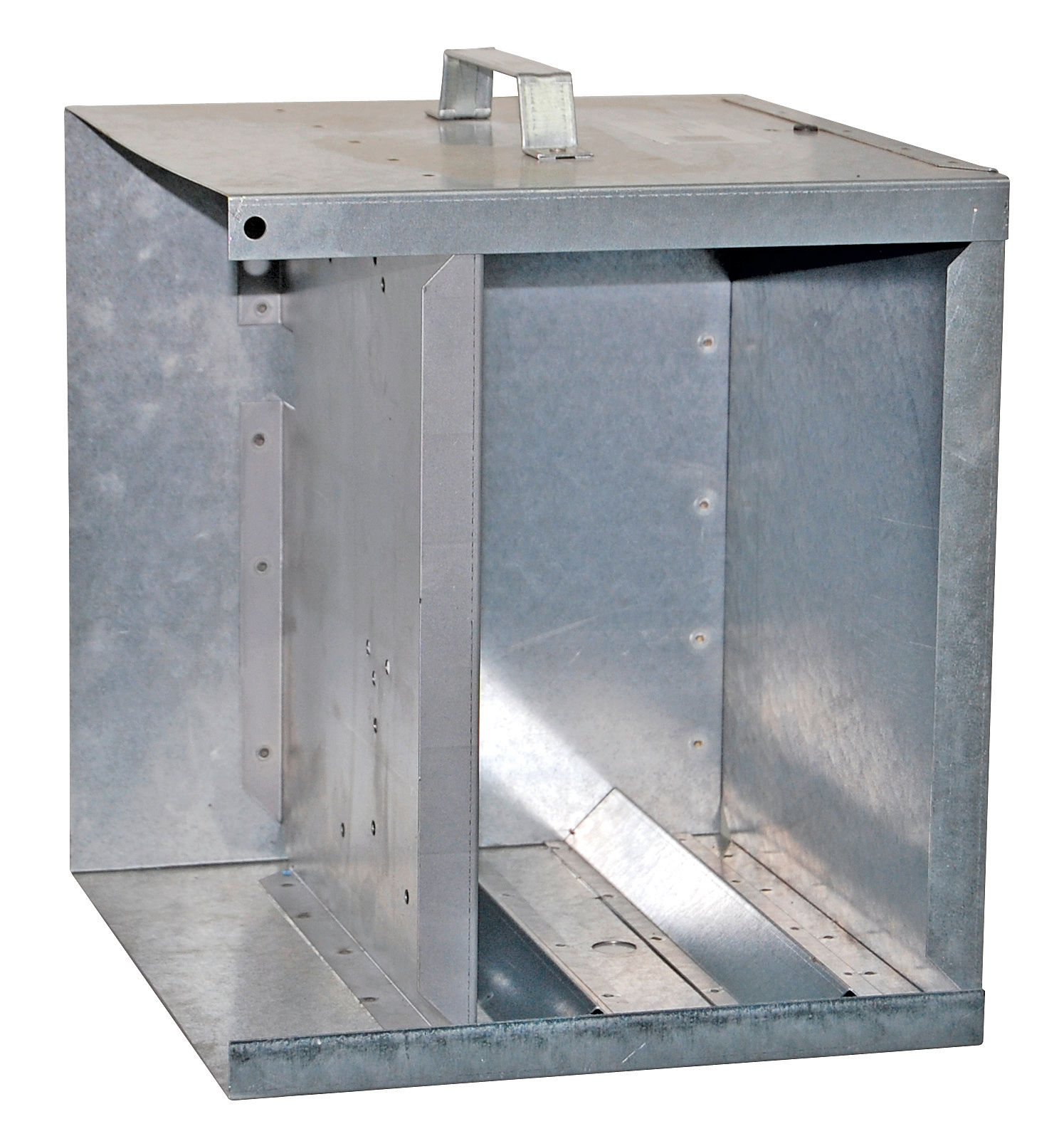 Metall-Akkukasten für 12V-Weidezaungeräte