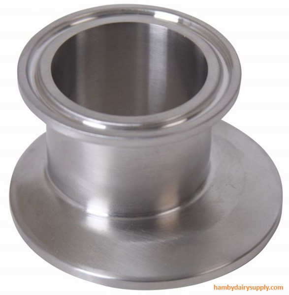 2 inch x 1.5 inch - Short Eccentric Reducer for SS clamp ferrule