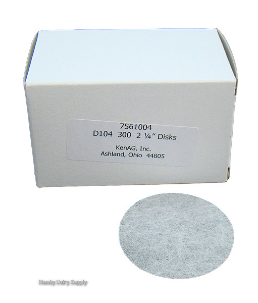 2 1/4 Ken Ag Filter Disks (300) D104