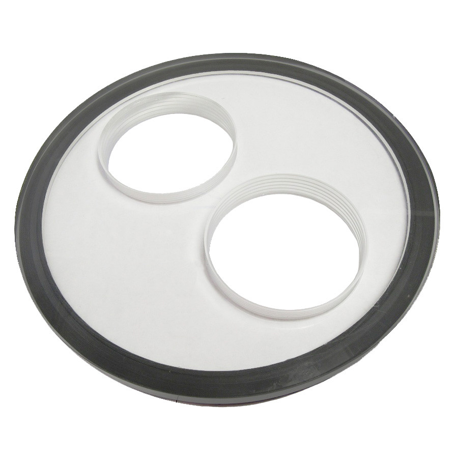 Replacement 3 x 3 Lid for 12 & 16 Quart SS Vertical Trap