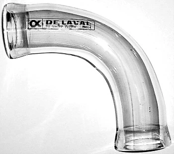 Sold Out - 90 GLASS SWEEP ELBOW 1.5 INCH