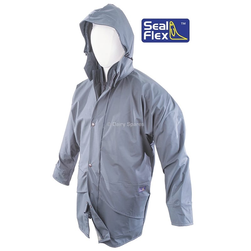 Seal flex waterproof parka jacket – navy SE02