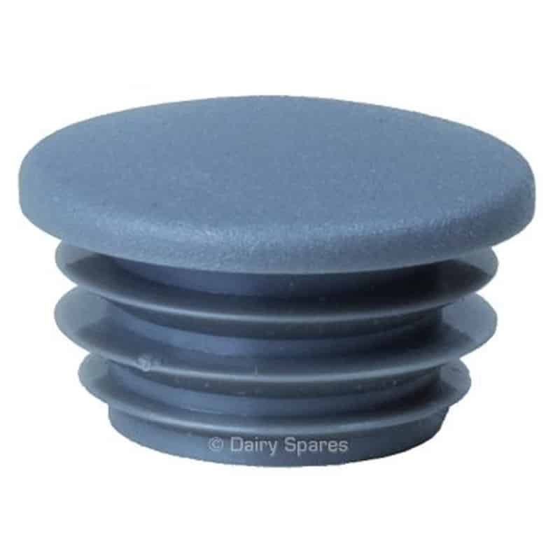 Galvanised tube hand rail plastic end cap (various sizes) TA686