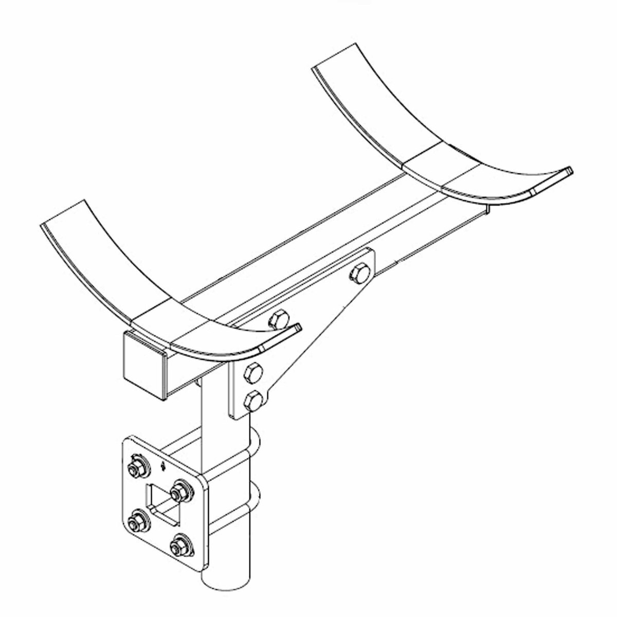 Milkcan Support Assembly 8801-8842-109