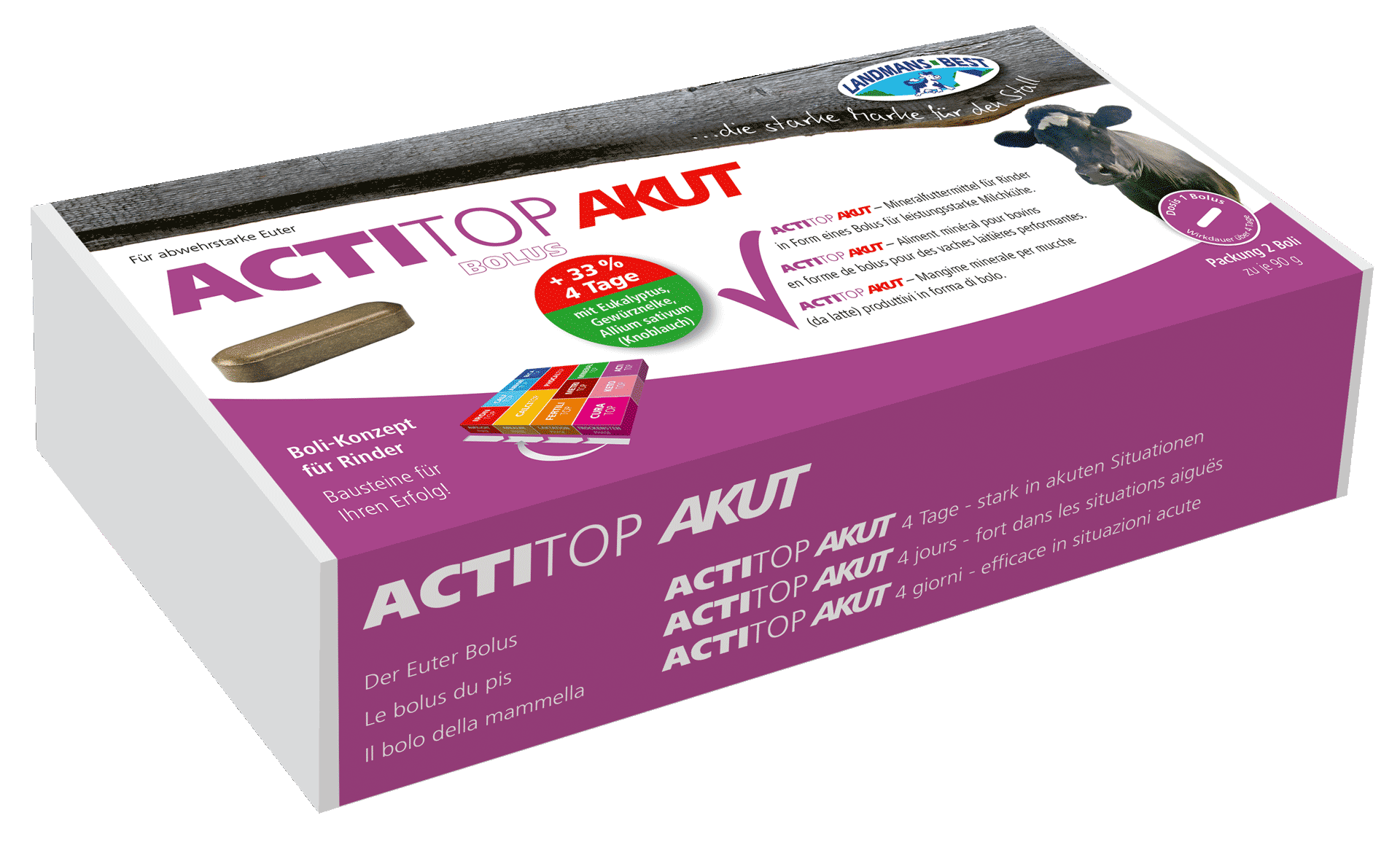 Landmans Best Actitop AKUT Euterbolus
