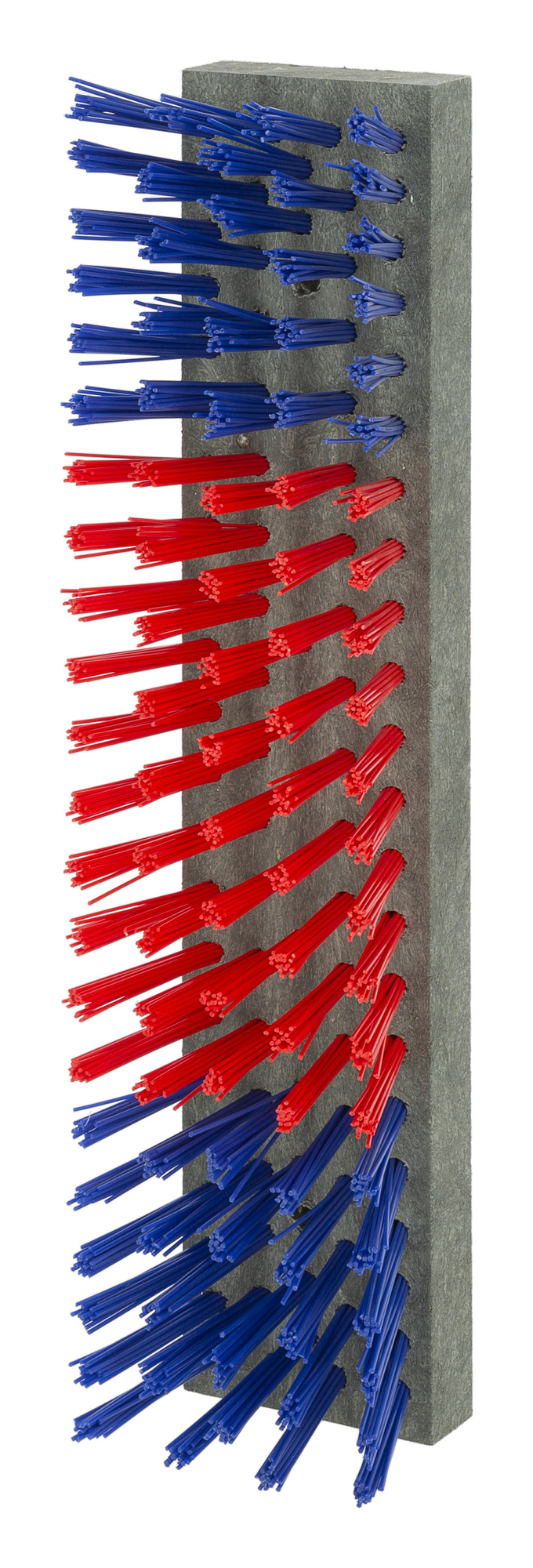 Ersatzbürste 50x10cm für Euro-Farm Viehbürste, blau/rot