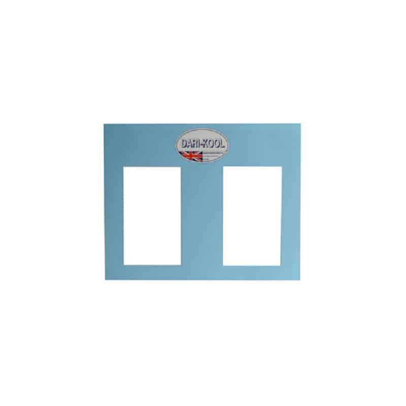 Fabdec mega-kool / mega-wash dual control box overlay