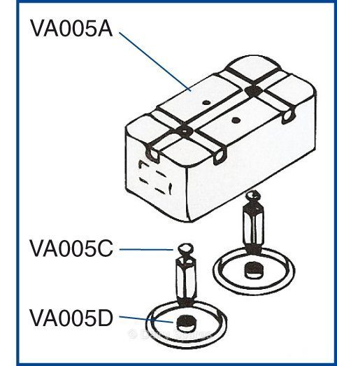 Strangko/Vaccar Pulsator Coil Rubber Piston Bottom (15-02-68) – VA005D 15-02-68
