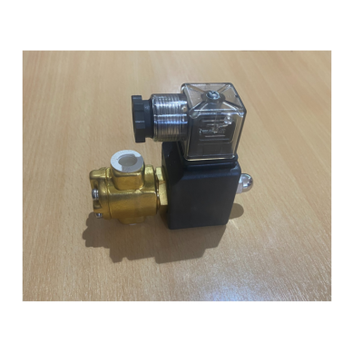 ¼” BSP 3/2 Brass Solenoid Valve 12VDC Normally Closed 12VDC