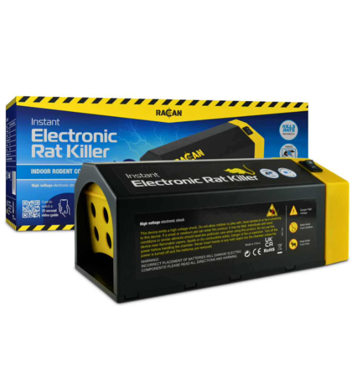 Racan Instant Electronic Rat Killer RAC1104