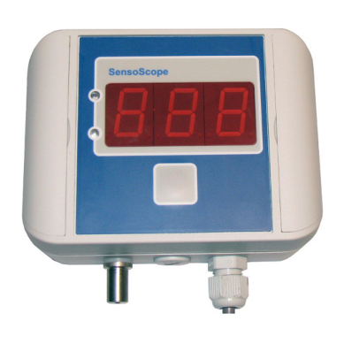 SensoScope vacuum pressure gauge
