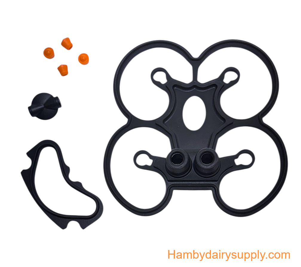 Spare Parts kit for GEA IQ Cow Milker Claw with Shutoff 7025-1738-010