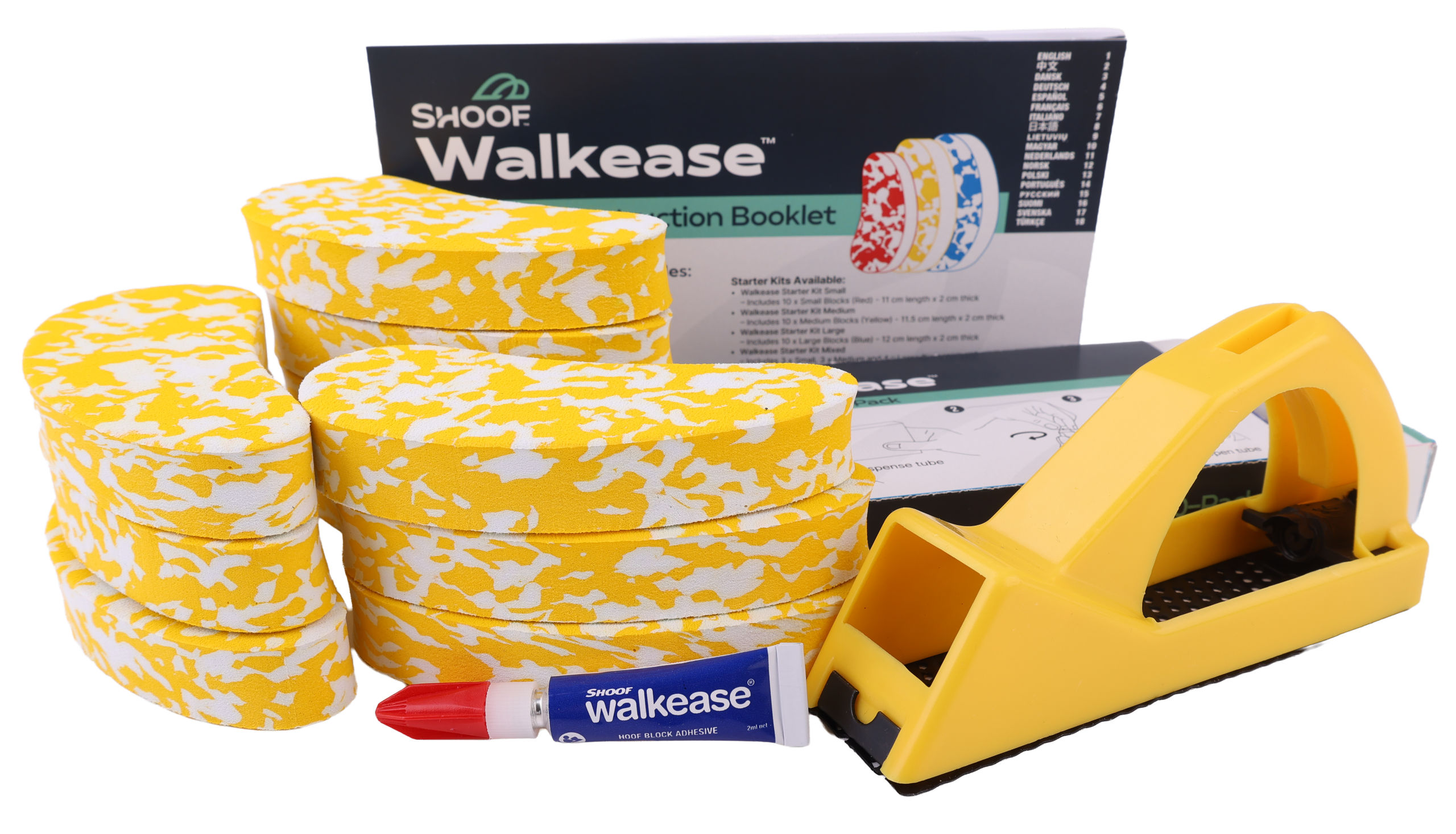 Klauenbehandlung SHOOF Walkease Starterset | 10er Pack