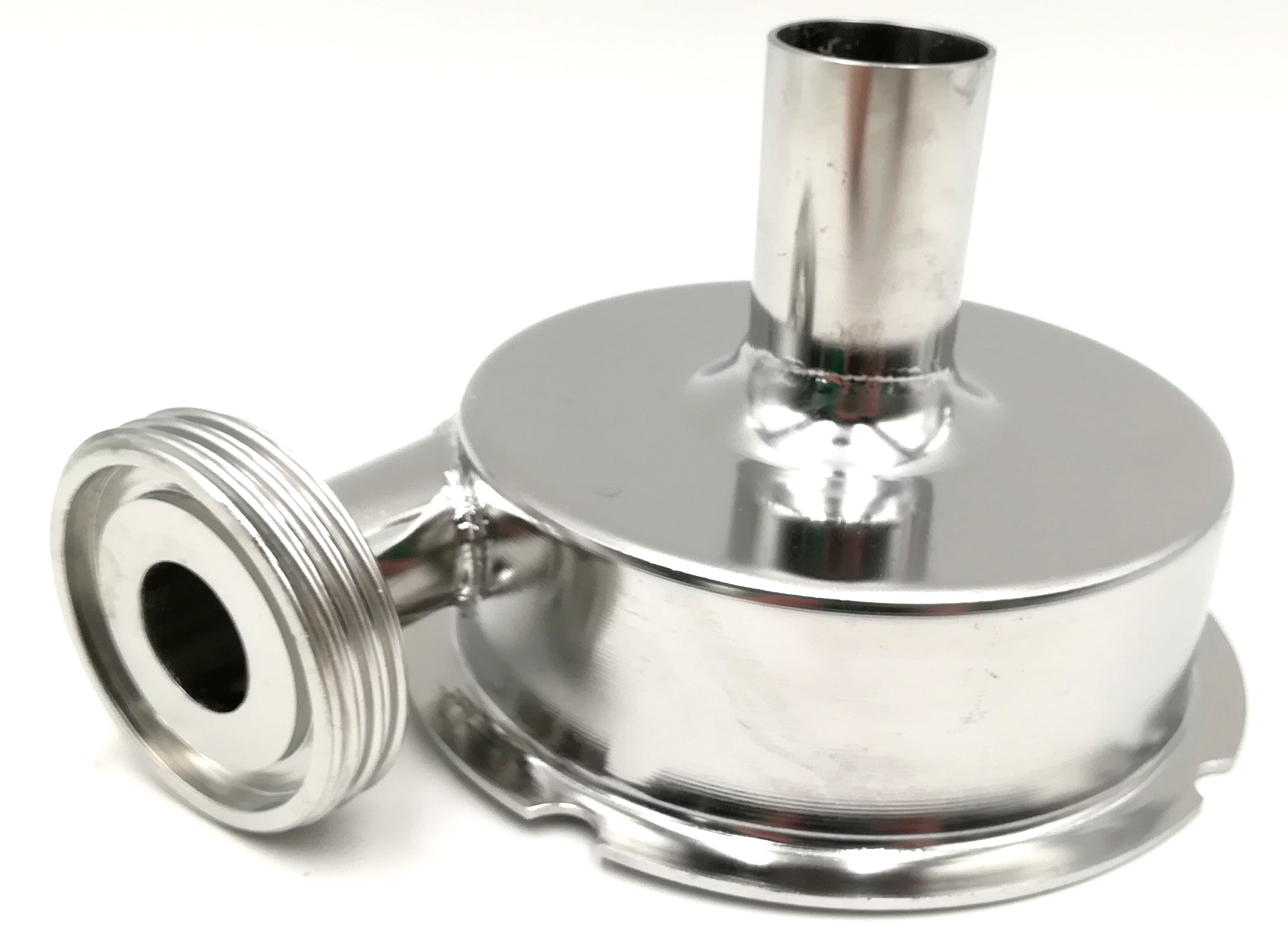 Edelstahl Pumpengehäuse passend für DeLaval Milchpumpe FMP55