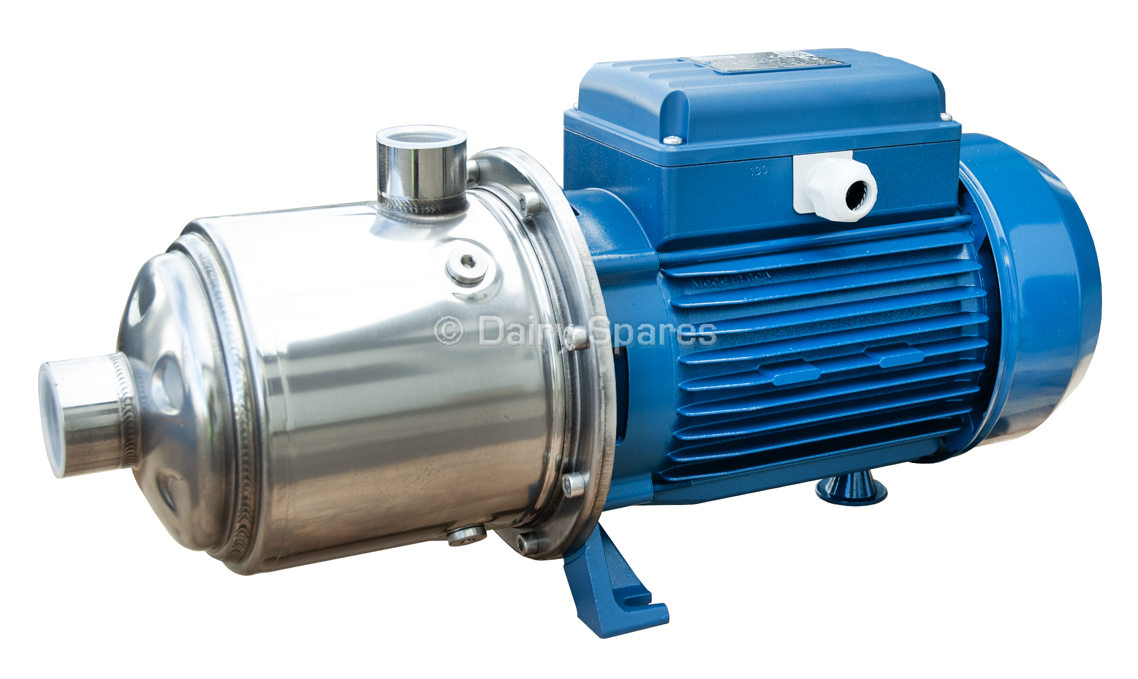 Volume Wash Stainless Steel Multistage Pump 6 Stage Max 140 l/min@39mH 230V 1ph 1.85kW c/w Noryl® Impeller – VWA06B VWA06B