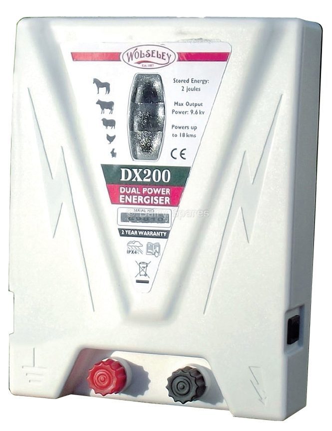 DX200 Electric Duo Fencer (Mains Operated or 12V Battery) – DX200 BB110
