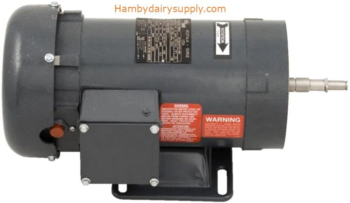 1.1 HP GEA Surge Milk Pump Motor - 1 phase Surge Shaft 7750-0026-464