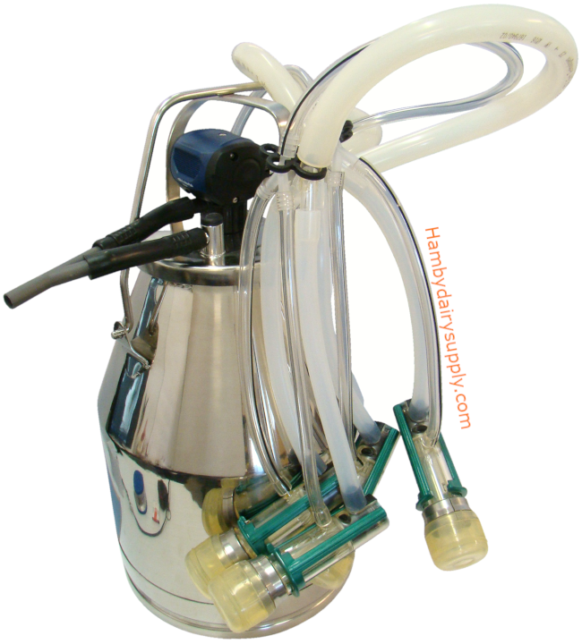 2 Goat Improved GEA TopFlow Z Bucket Milker (4 options) Best In Class