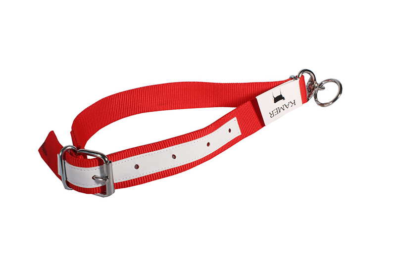 Calf Nylon Collar – Red