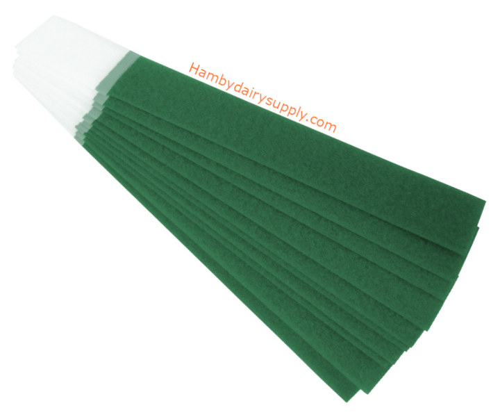 Green Leg Bands - Velcro Style