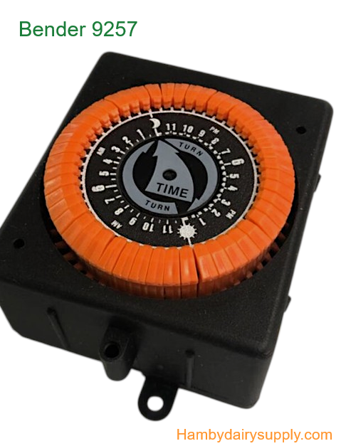 9257 Bender 24 hour Timer - Fits 8950 washer 4999-1011-178
