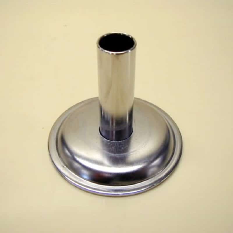 Dairymaster inline filter blank 3″ (incl 3/4″ nipple)