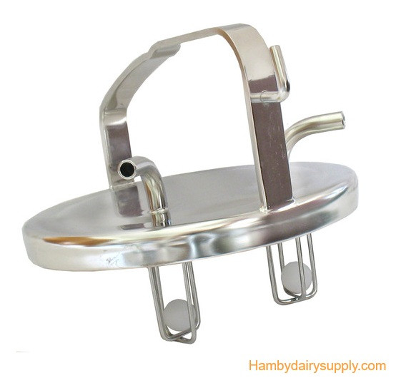 Lid with gasket for 30270 Stainless Steel Quarter Milker