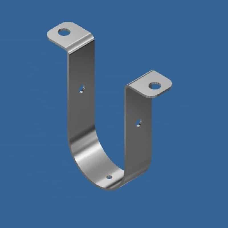 Dairymaster Batch Feeder S/S Chute Wall Bracket