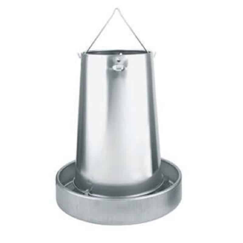 Galvanised chicken hanging feeder 20kg