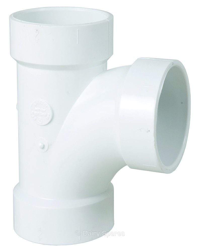 PVC Swept Tee (Socket/Socket/Socket) – 11519