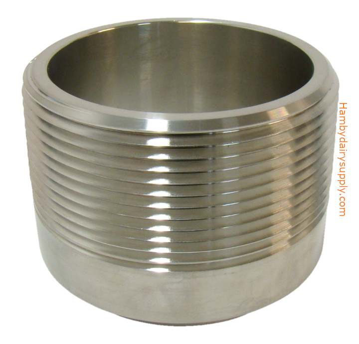 3.0 inch Stainless Steel Weld Ferrule for MPT or NPT 4999-1000-363